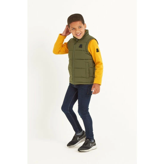 Tog 24 Kids Green Swain Padded Recycle Fill Gilet 5 Tog 24 Kids Green Swain Padded Recycle Fill Gilet - Image 3