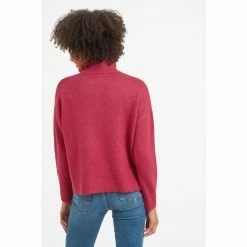 Tog 24 Womens Pink Ingrid High Neck Jumper -Tog 24 Shop unnamed file 3585