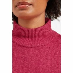 Tog 24 Womens Pink Ingrid High Neck Jumper -Tog 24 Shop unnamed file 3588