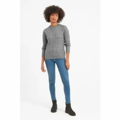 Tog 24 Grey Shania Womens Crew Neck Jumper