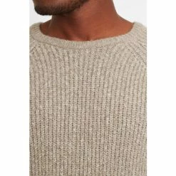 Tog 24 Mens Cream Toby Crew Neck Jumper -Tog 24 Shop unnamed file 3651