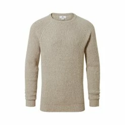 Tog 24 Mens Cream Toby Crew Neck Jumper -Tog 24 Shop unnamed file 3652