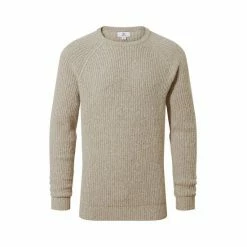 Tog 24 Mens Cream Toby Crew Neck Jumper -Tog 24 Shop unnamed file 3654