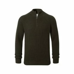 Tog 24 Samuel Mens Green Zip Neck Jumper -Tog 24 Shop unnamed file 3667