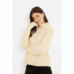 Tog 24 Natural Ingrid Womens High Neck Jumper 4 Tog 24 Natural Ingrid Womens High Neck Jumper -Tog 24 Shop unnamed file 3718
