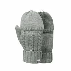 Tog 24 Grey Wilks Fingerless Glove And Foldover Mitten