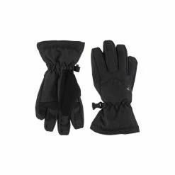 Tog 24 Black Lockton Waterproof Ski Kids Gloves