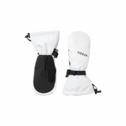 Tog 24 White Burley Waterproof Ski Mitts