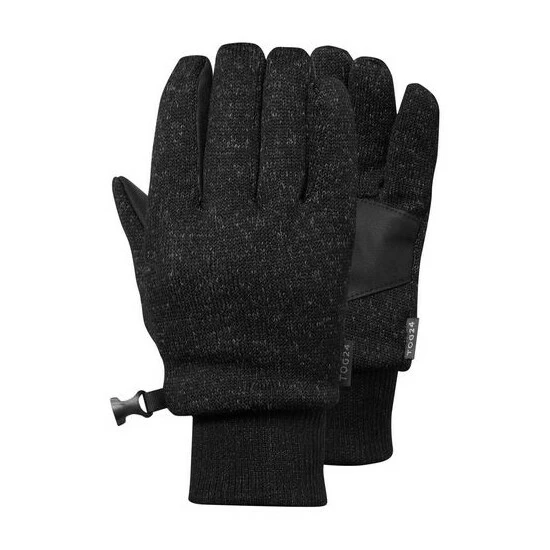 Tog 24 Grey Storm Knitlook Powerstretch Gloves 5 Tog 24 Grey Storm Knitlook Powerstretch Gloves - Image 3