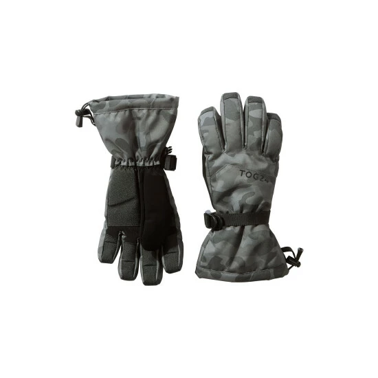 Tog 24 Grey Lockton Waterproof Ski Gloves 4 Tog 24 Grey Lockton Waterproof Ski Gloves - Image 2