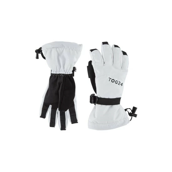 Tog 24 White Lockton Waterproof Ski Gloves 3 Tog 24 White Lockton Waterproof Ski Gloves