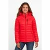Tog 24 Tog24 Pink Drax Womens Hooded Down Jacket