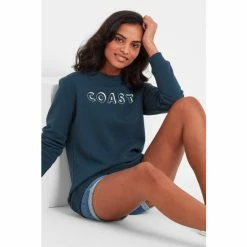 Tog 24 TOG24 Womens Blue Deanna Sweatshirt -Tog 24 Shop unnamed file 3866