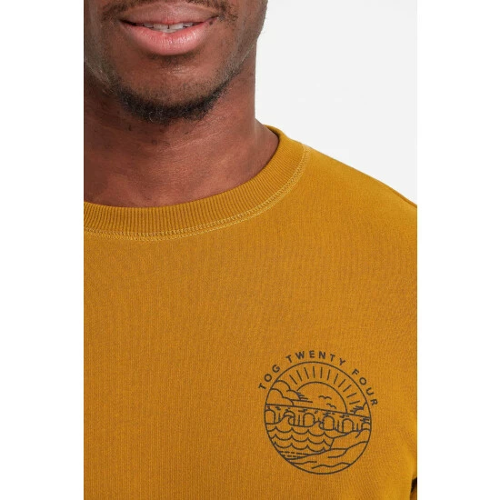 unnamed-file-3929.jpg Tog 24 TOG24 Mens Yellow Laswell Sweat Top -Tog 24 Shop unnamed file 3929