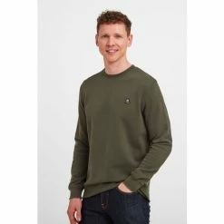 Tog 24 Green Mellor Crew Neck Sweatshirt