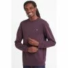Tog 24 Tog24 Purple Mellor Mens Crew Neck Sweatshirt