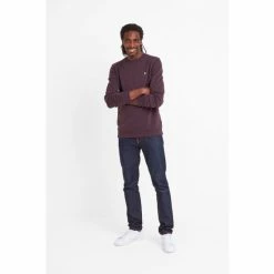 Tog 24 Tog24 Purple Mellor Mens Crew Neck Sweatshirt -Tog 24 Shop unnamed file 3980