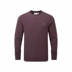 Tog 24 Tog24 Purple Mellor Mens Crew Neck Sweatshirt -Tog 24 Shop unnamed file 3983