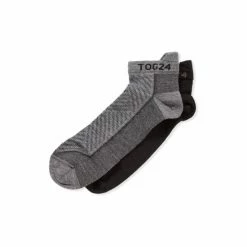 Tog 24 Black Trail Merino Mix Trek Socks 2 Pack