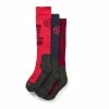 Tog 24 Red Oberau Kids Merino Ski Socks Three Pack