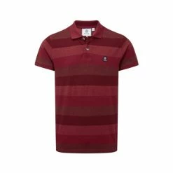 Tog 24 Red Anton Striped Polo Shirt -Tog 24 Shop unnamed file 4081