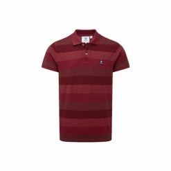 Tog 24 Red Anton Striped Polo Shirt -Tog 24 Shop unnamed file 4082