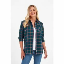 Tog 24 Womens Blue Myla Long Sleeve Shirt