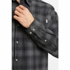Tog 24 Mens Charcoal Grey Edmund Long Sleeve Shirt -Tog 24 Shop unnamed file 4176