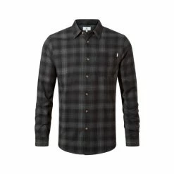 Tog 24 Mens Charcoal Grey Edmund Long Sleeve Shirt -Tog 24 Shop unnamed file 4177