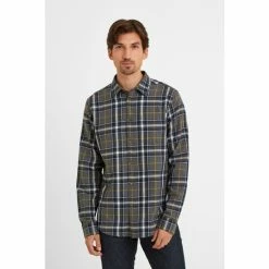 Tog 24 Mens Grey Rufus Long Sleeve Shirt