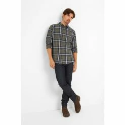 Tog 24 Mens Grey Rufus Long Sleeve Shirt -Tog 24 Shop unnamed file 4186