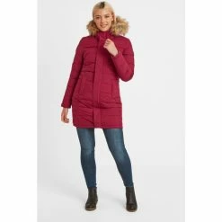 Tog 24 Firbeck Womens Red Long Insulated Jacket -Tog 24 Shop unnamed file 465