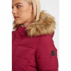 Tog 24 Firbeck Womens Red Long Insulated Jacket -Tog 24 Shop unnamed file 466