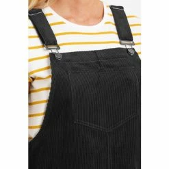 Tog 24 TOG24 Womens Black Bridget Corduroy Pinafore Dress -Tog 24 Shop unnamed file 4789