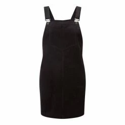 Tog 24 TOG24 Womens Black Bridget Corduroy Pinafore Dress -Tog 24 Shop unnamed file 4791