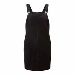 Tog 24 TOG24 Womens Black Bridget Corduroy Pinafore Dress -Tog 24 Shop unnamed file 4792