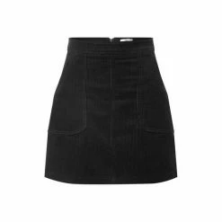 Tog 24 Evie Womens Corduroy Black Skirt -Tog 24 Shop unnamed file 4814