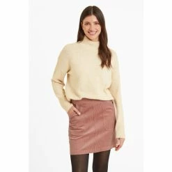 Tog 24 Womens Pink Evie Corduroy Skirt