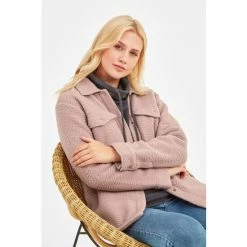 Tog 24 Womens Pink Farnley Fleece Shacket -Tog 24 Shop unnamed file 589