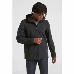 Tog 24 Feizor Mens Hooded Softshell Jacket Black