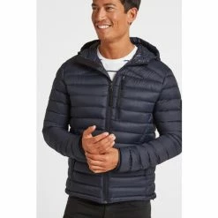 Tog 24 Mens Blue Drax Down Fill Hooded Jacket