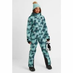 Tog 24 Blue Dawn Snowburst Print Ski Jacket
