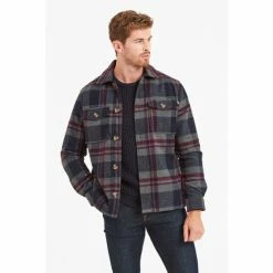 Tog 24 Mens Navy Blue Bankhill Shacket